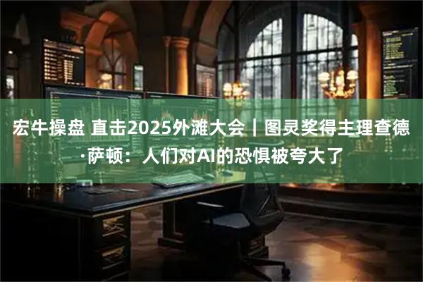 宏牛操盘 直击2025外滩大会｜图灵奖得主理查德·萨顿：人们对AI的恐惧被夸大了
