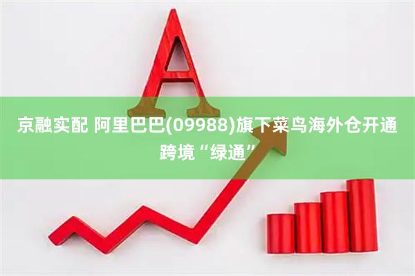京融实配 阿里巴巴(09988)旗下菜鸟海外仓开通跨境“绿通”